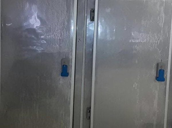 דלתות נירוסטה של חדרי קירור